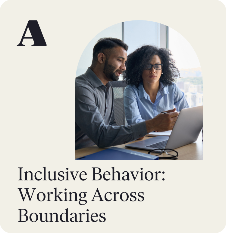 Inclusive Behavior: Working Across Boundaries tile