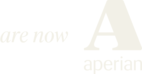 are now Aperian